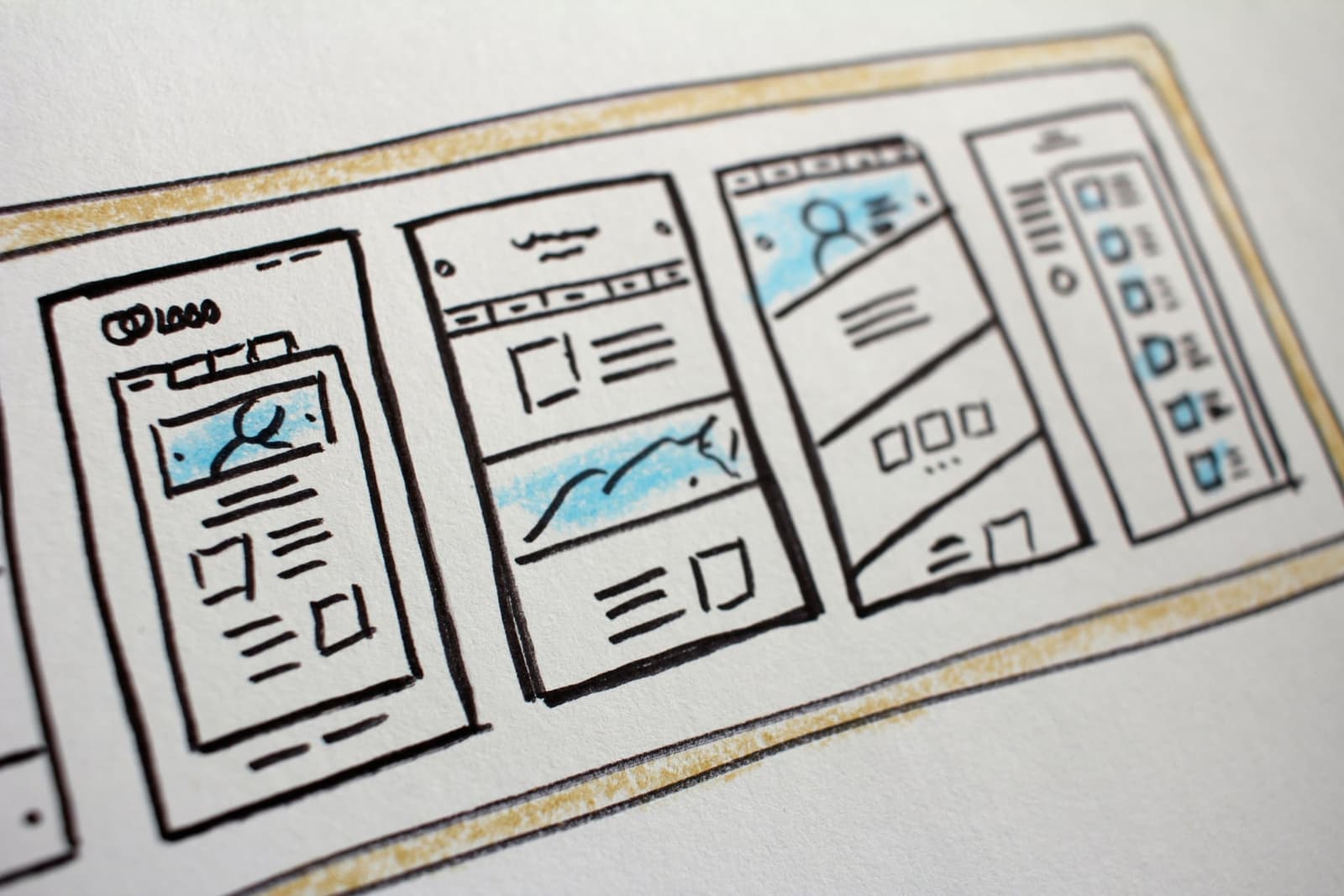 Layered abstract visual representing the management layer above portfolio companies
